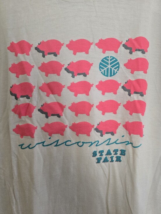 Stedman Sport T Other - Vintage 80s Wisconsin State Fair T Shirt Medium